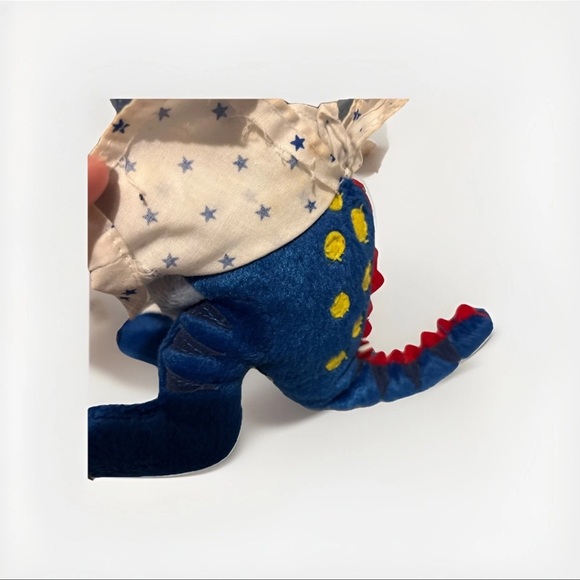 Protonix IV Plush Drug Rep Pharmaceutical Advertising Stuffed Dragon Lizard 6" - Picture 6 of 6